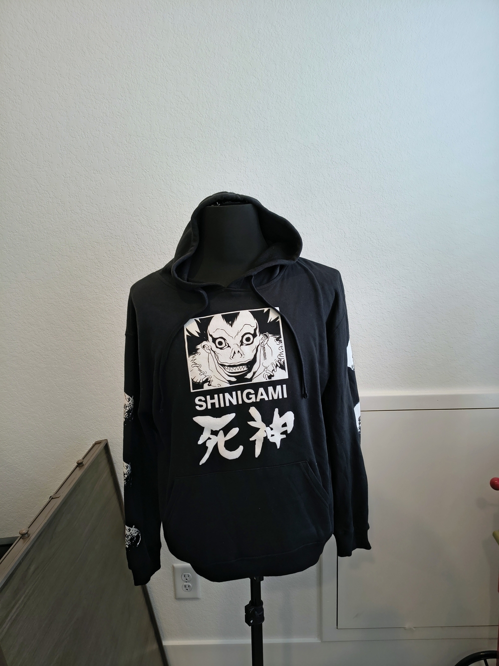 Black Death Note Shinigami Hoodie Anime